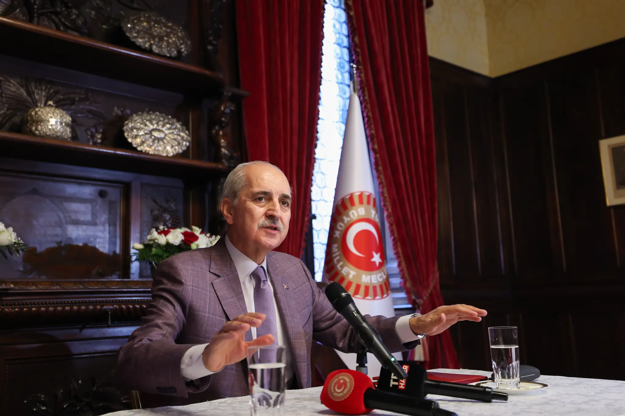 Kurtulmuş: PKK silah bırakmazsa çerçeve yasa uygulamaya konulmayacak