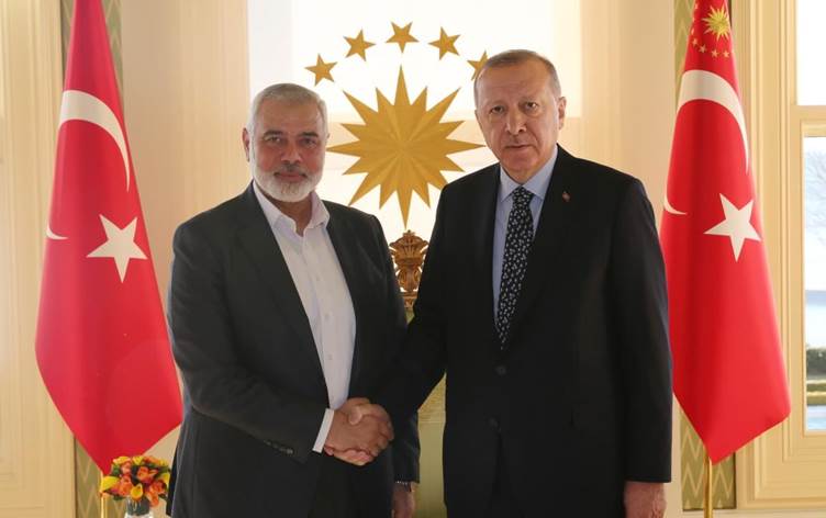 Erdoğan, Hamas lideri İsmail Haniye'yi kabul edecek