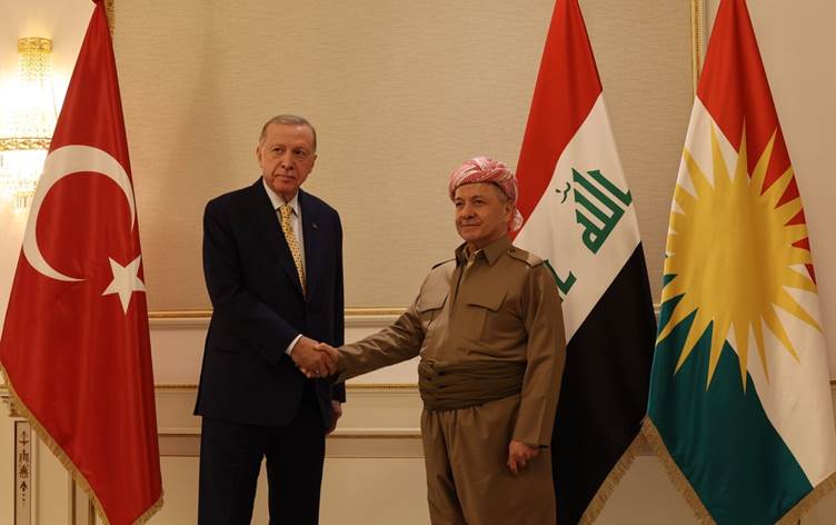 Başkan Barzani'den Erdoğan'ın Erbil ziyaretine ilişkin açıklama