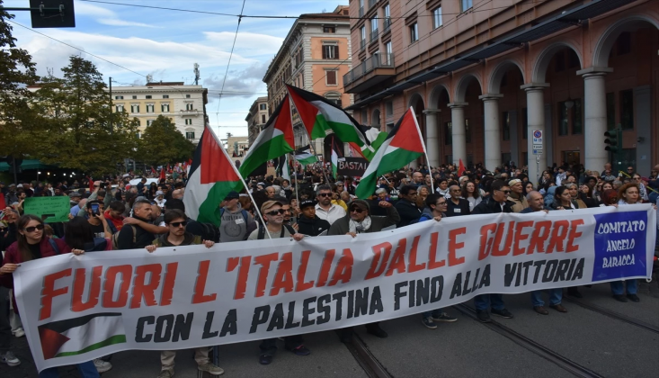 ABD’den Sonra İtalya’daki Öğrencilerden de Filistin’e Destek