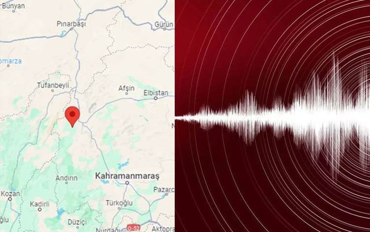 Maraş'ta 4,3 büyüklüğünde deprem