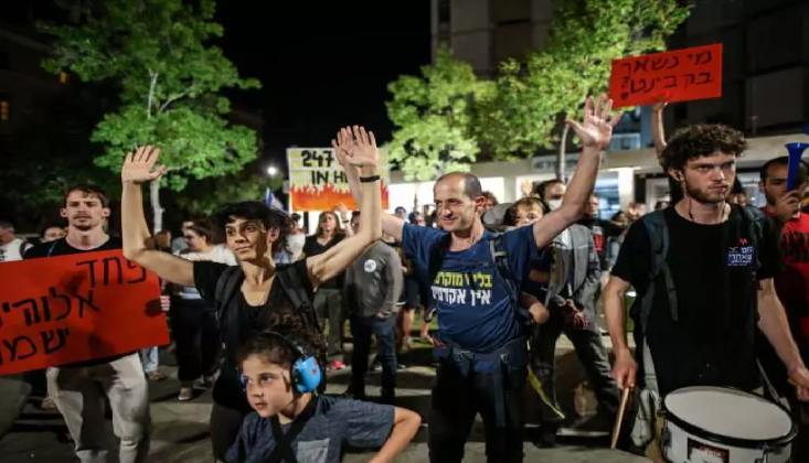 Netanyahu’ya Karşı Protesto Dalgası Büyüyor