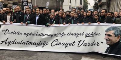 Barolardan ortak açıklama: Tahir Elçi için adalet mücadelesinden asla vazgeçmeyeceğiz