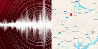Malatya'da korkutan deprem