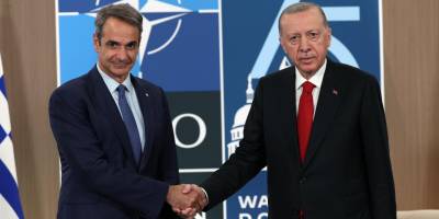 Cumhurbaşkanı Erdoğan, Miçotakis ile görüştü