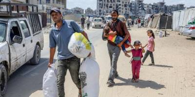 UNRWA: İsrail'in tahliye kararı sonrası 75 binden fazla Filistinli göç etti