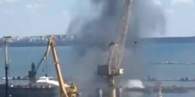 Rusya Ukrayna'nın Odessa limanını füzeyle vurdu