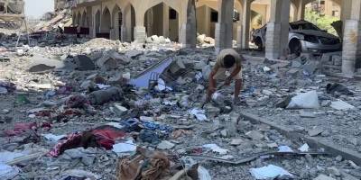 Katil İsrail Han Yunus'un kuzeyini yerle bir etti