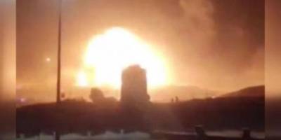 Irak-İran Sınırında Patlama