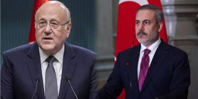 Hakan Fidan'dan Lübnan Başbakanına Başsağlığı Telefonu