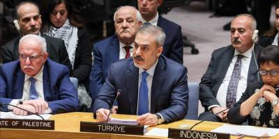 Fidan: İki devletli çözüm için İsrail'in iyi niyetini bekleyemeyiz