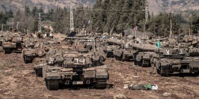Siyonist İsrail Tankları Lübnan’a Girdi