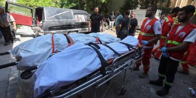 Katil İsrail'in Lübnan'a saldırıları nedeniyle Marcayun Hastanesi hizmet dışı kaldı