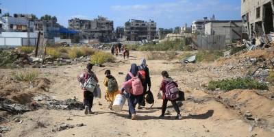 Soykırımcı İsrail, Gazze'nin kuzeyinde Filistinlileri tehcir saldırılarına 19 gündür devam ediyor