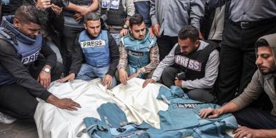 Katil İsrail'in Gazze'de öldürdüğü gazeteci sayısı 188'e çıktı