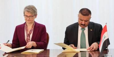 Irak ve İngiltere güvenlik alanında ortak mutabakat zaptı imzaladı