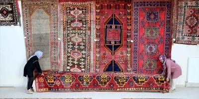 Van'daki el yapımı halı ve kilimler özenle korunuyor
