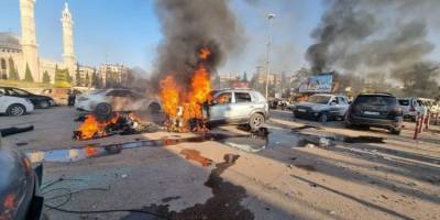 Suriye savaş uçakları İdlib'i bombalıyor