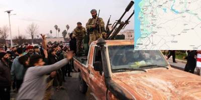 HTŞ ve silahlı gruplar Humus'a dayandı