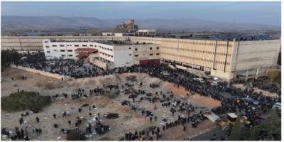 Sednaya hapishanesinde kazı çalışmaları bitirildi