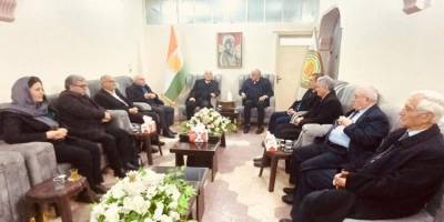 Rojava'daki Kürt partilerden ENKS’ye ziyaret