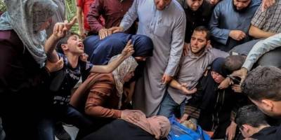Siyonist İsrail Gazze’de Sivilleri Bombalamaya Devam Ediyor