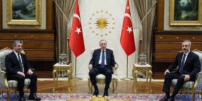 Mesrur Barzani ve Erdoğan görüşmesi: Detaylar açıklandı