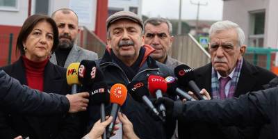 DEM Parti heyeti, Figen Yüksekdağ ile görüştü