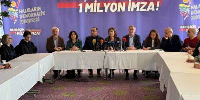 HDK, ‘Barış için 1 milyon imza’ kampanyası başlattı