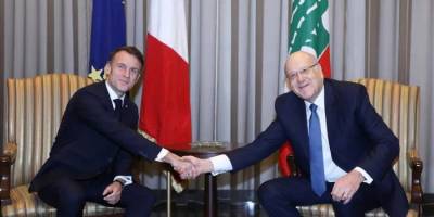 Macron'dan Lübnan'a ziyaret