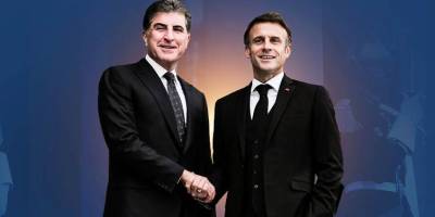Macron ve Neçirvan Barzani: Suriye'de Kürtlerin haklarının korunmasını destekliyoruz