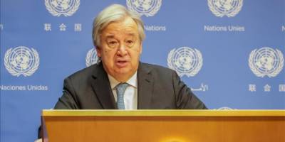 Guterres:Gazze’de Bir Nesil Evsiz Ve Travma İçinde Büyüyor