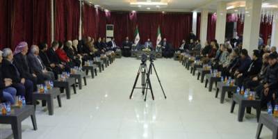 Ahmed Şara, Afrin’de ENKS temsilcileri ve halkla görüştü