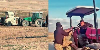 Irak ordusu Kerkük'te Kürt çiftçilerin tarlalarını sürmesine engel oldu