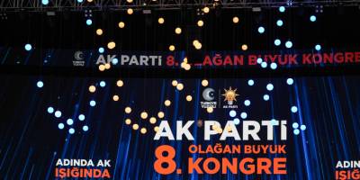 AK Parti 8’inci Olağan Büyük Kongresi bugün yapılacak