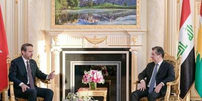 Mesrur Barzani ile Bayraktar, Kürdistan petrolünün ihracını görüştü