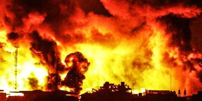 Soykırımcı İsrail ordusu Gazze'de deniz suyu arıtım tesisini bombaladı