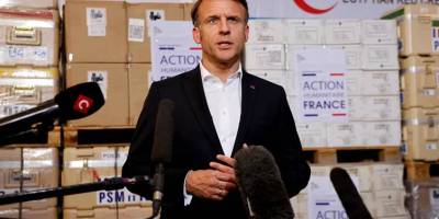 Macron: Filistin'i devlet olarak tanıyabiliriz