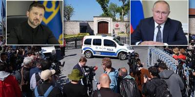 Barış görüşmeleri İstanbul'da başladı