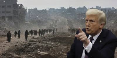 Trump hala Gazzellileri   sürgün etmeyi planlıyor