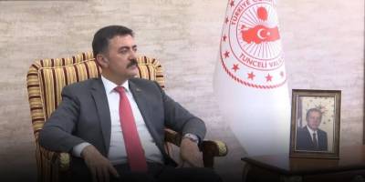 İçişleri'nden Tunceli Valisi açıklaması