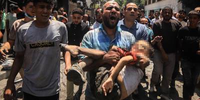 Katil İsrail bayramın 2. gününde de Gazze'ye saldırdı: 78 Filistinli şehit oldu