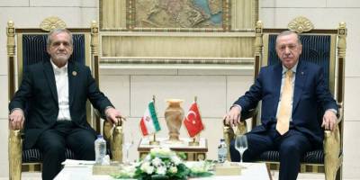 Cumhurbaşkanı Erdoğan, İran Cumhurbaşkanı ile görüştü