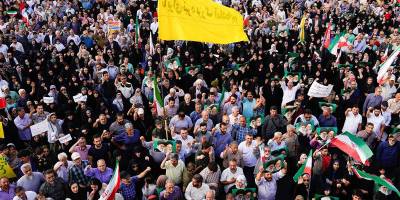 Tahran’da ABD ve İsrail karşıtı gösteri