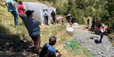 Erzurum'da taş ocağında göçük: Üç işçi hayatını kaybetti