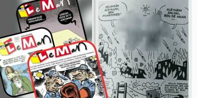 Karikatür provokatörleri tutuklandı