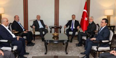 Bakan Fidan, Hamas heyetiyle görüştü