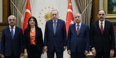 Cumhurbaşkanı Erdoğan ve DEM Parti görüşmesi sona erdi