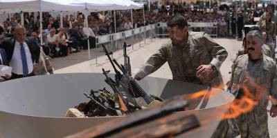 PKK'lı ilk grup silah bıraktı