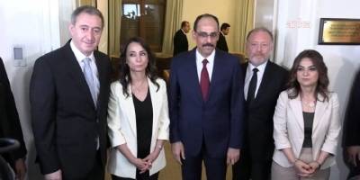 Kalın, DEM Parti görüşmesi başladı